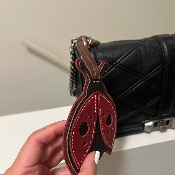 Handmade Ladybug Bag Charm - Picture 3 of 5